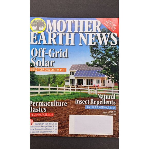 Mother Earth News Magazine Lot of 7 Issues From 2016 2017 Bread Garden Urban - Picture 7 of 10